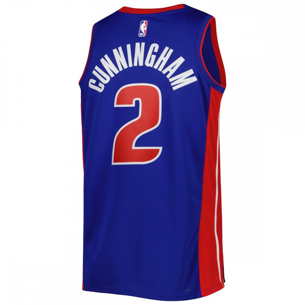 Cade Cunningham Detroit Pistons Unisex 2022/23 Swingman Jersey - Icon Edition - Blue-Pro Kit Vault | Brand New 26/27 Sports Jerseys